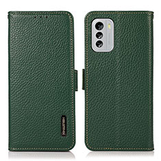 Custodia Portafoglio In Pelle Cover con Supporto B03H per Nokia G60 5G Verde