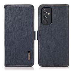 Custodia Portafoglio In Pelle Cover con Supporto B03H per Samsung Galaxy A05s Blu