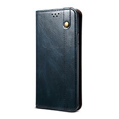 Custodia Portafoglio In Pelle Cover con Supporto B03S per Xiaomi Mi 10T Lite 5G Blu