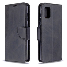 Custodia Portafoglio In Pelle Cover con Supporto B04F per Samsung Galaxy A31 Nero