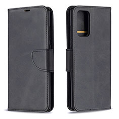 Custodia Portafoglio In Pelle Cover con Supporto B04F per Samsung Galaxy Note 20 5G Nero