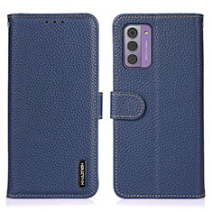 Custodia Portafoglio In Pelle Cover con Supporto B04H per Nokia G310 5G Blu