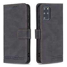 Custodia Portafoglio In Pelle Cover con Supporto B05F per Samsung Galaxy S20 Plus 5G Nero