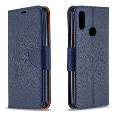 Custodia Portafoglio In Pelle Cover con Supporto B06F per Samsung Galaxy A10s Blu