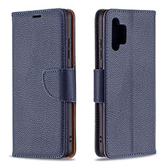 Custodia Portafoglio In Pelle Cover con Supporto B06F per Samsung Galaxy M32 5G Blu
