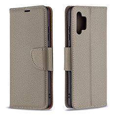 Custodia Portafoglio In Pelle Cover con Supporto B06F per Samsung Galaxy M32 5G Grigio