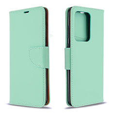 Custodia Portafoglio In Pelle Cover con Supporto B06F per Samsung Galaxy S20 Plus 5G Verde