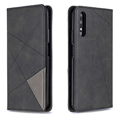 Custodia Portafoglio In Pelle Cover con Supporto B07F per Huawei Y9 Prime (2019) Nero