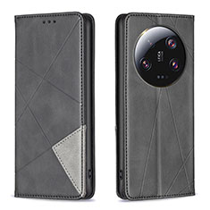 Custodia Portafoglio In Pelle Cover con Supporto B07F per Xiaomi Mi 13 Ultra 5G Nero