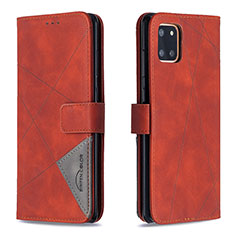 Custodia Portafoglio In Pelle Cover con Supporto B08F per Samsung Galaxy M60s Arancione