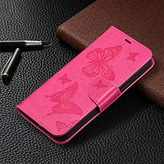 Custodia Portafoglio In Pelle Cover con Supporto B09F per Xiaomi Redmi Note 13 5G Rosa Caldo