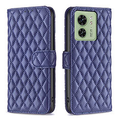 Custodia Portafoglio In Pelle Cover con Supporto B11F per Motorola Moto Edge (2023) 5G Blu