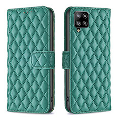 Custodia Portafoglio In Pelle Cover con Supporto B11F per Samsung Galaxy A42 5G Verde