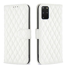Custodia Portafoglio In Pelle Cover con Supporto B11F per Samsung Galaxy S20 Plus 5G Bianco