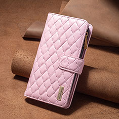 Custodia Portafoglio In Pelle Cover con Supporto B12F per Xiaomi Mi 13 5G Oro Rosa