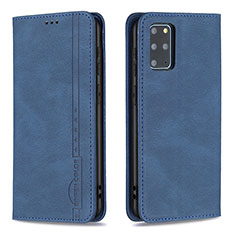 Custodia Portafoglio In Pelle Cover con Supporto B15F per Samsung Galaxy S20 Plus 5G Blu