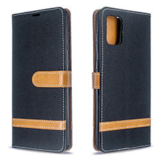 Custodia Portafoglio In Pelle Cover con Supporto B16F per Samsung Galaxy A71 4G A715 Nero