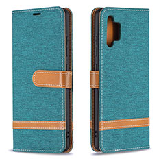 Custodia Portafoglio In Pelle Cover con Supporto B16F per Samsung Galaxy M32 5G Verde