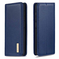 Custodia Portafoglio In Pelle Cover con Supporto B17F per Samsung Galaxy A20e Blu