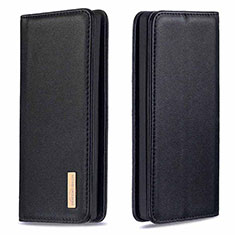 Custodia Portafoglio In Pelle Cover con Supporto B17F per Samsung Galaxy Note 10 Plus 5G Nero