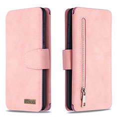 Custodia Portafoglio In Pelle Cover con Supporto B18F per Samsung Galaxy S20 Ultra 5G Oro Rosa