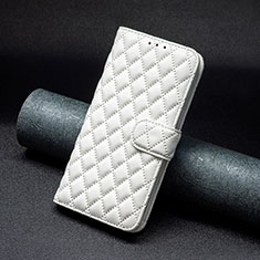 Custodia Portafoglio In Pelle Cover con Supporto B19F per Huawei Honor X7a Bianco