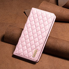 Custodia Portafoglio In Pelle Cover con Supporto B19F per Xiaomi Poco F5 Pro 5G Oro Rosa