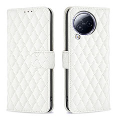 Custodia Portafoglio In Pelle Cover con Supporto B20F per Xiaomi Civi 3 5G Bianco