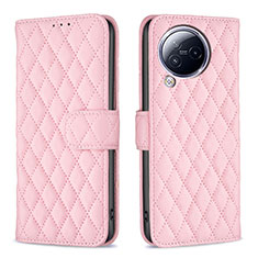 Custodia Portafoglio In Pelle Cover con Supporto B20F per Xiaomi Civi 3 5G Oro Rosa