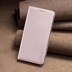 Custodia Portafoglio In Pelle Cover con Supporto B23F per Xiaomi Redmi Note 13 5G Oro Rosa