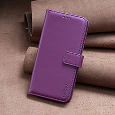 Custodia Portafoglio In Pelle Cover con Supporto B23F per Xiaomi Redmi Note 13 Pro 5G Viola