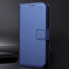 Custodia Portafoglio In Pelle Cover con Supporto BY1 per Nokia 5.4 Blu