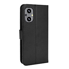 Custodia Portafoglio In Pelle Cover con Supporto BY1 per OnePlus Nord N20 5G Nero