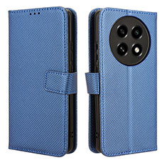 Custodia Portafoglio In Pelle Cover con Supporto BY1 per Oppo A2 Pro 5G Blu