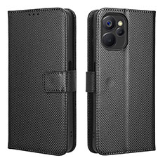 Custodia Portafoglio In Pelle Cover con Supporto BY1 per Realme 9i 5G Nero