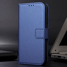 Custodia Portafoglio In Pelle Cover con Supporto BY1 per Samsung Galaxy A13 4G Blu