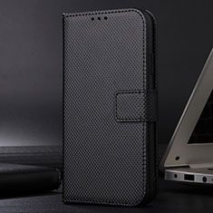 Custodia Portafoglio In Pelle Cover con Supporto BY1 per Xiaomi Black Shark 4S 5G Nero