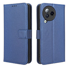 Custodia Portafoglio In Pelle Cover con Supporto BY1 per Xiaomi Civi 3 5G Blu