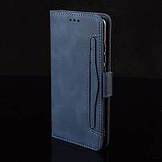 Custodia Portafoglio In Pelle Cover con Supporto BY2 per Xiaomi Black Shark 4S 5G Blu