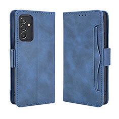 Custodia Portafoglio In Pelle Cover con Supporto BY3 per Samsung Galaxy A05s Blu