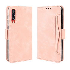 Custodia Portafoglio In Pelle Cover con Supporto BY3 per Samsung Galaxy A70 Rosa