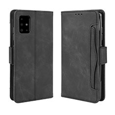 Custodia Portafoglio In Pelle Cover con Supporto BY3 per Samsung Galaxy M40S Nero