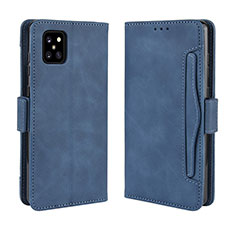 Custodia Portafoglio In Pelle Cover con Supporto BY3 per Samsung Galaxy M60s Blu