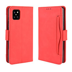 Custodia Portafoglio In Pelle Cover con Supporto BY3 per Samsung Galaxy M60s Rosso