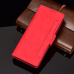 Custodia Portafoglio In Pelle Cover con Supporto BY3 per Samsung Galaxy Z Fold2 5G Rosso