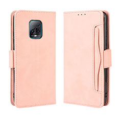 Custodia Portafoglio In Pelle Cover con Supporto BY3 per Xiaomi Redmi 10X 5G Rosa