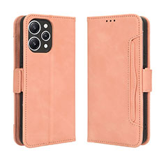Custodia Portafoglio In Pelle Cover con Supporto BY3 per Xiaomi Redmi 12 4G Rosa