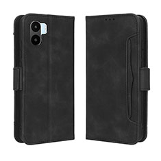 Custodia Portafoglio In Pelle Cover con Supporto BY3 per Xiaomi Redmi A1 Nero