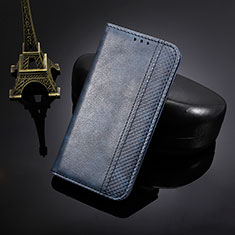 Custodia Portafoglio In Pelle Cover con Supporto BY4 per Nokia C30 Blu