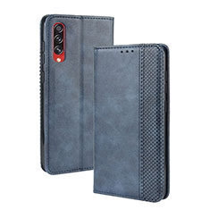 Custodia Portafoglio In Pelle Cover con Supporto BY4 per Samsung Galaxy A90 5G Blu